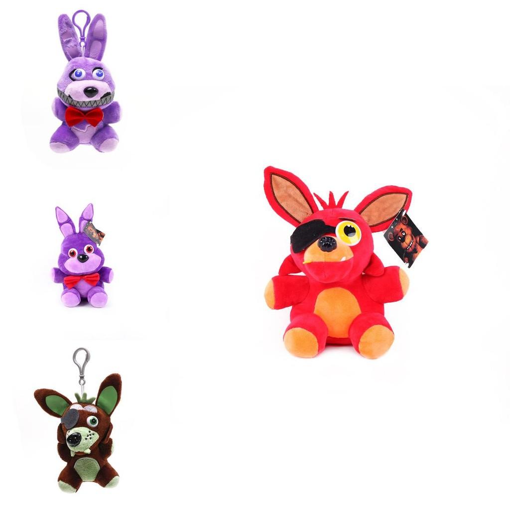 Neuer Five Nights At Freddy's Weicher Plüsch Schlüsselanhänger Puppe Perfekt für Kinder und Sammler