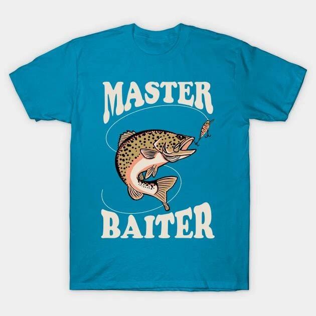 Master Baiter Fishing Made in Australia T-Shirt S