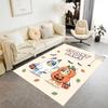 Bluey Core Adventures Floor Rug Office Rug Design for Playrooms Decorate room Game Room Kitchen Anti-slip Rug Decorate Offices Best for Christmas