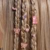 5pcs/bag Silver Metal Hair Rings Braid Dreadlocks Bead Hair Cuffs Dread Tube Charm Dreadlock for DIY Hair Accessaries