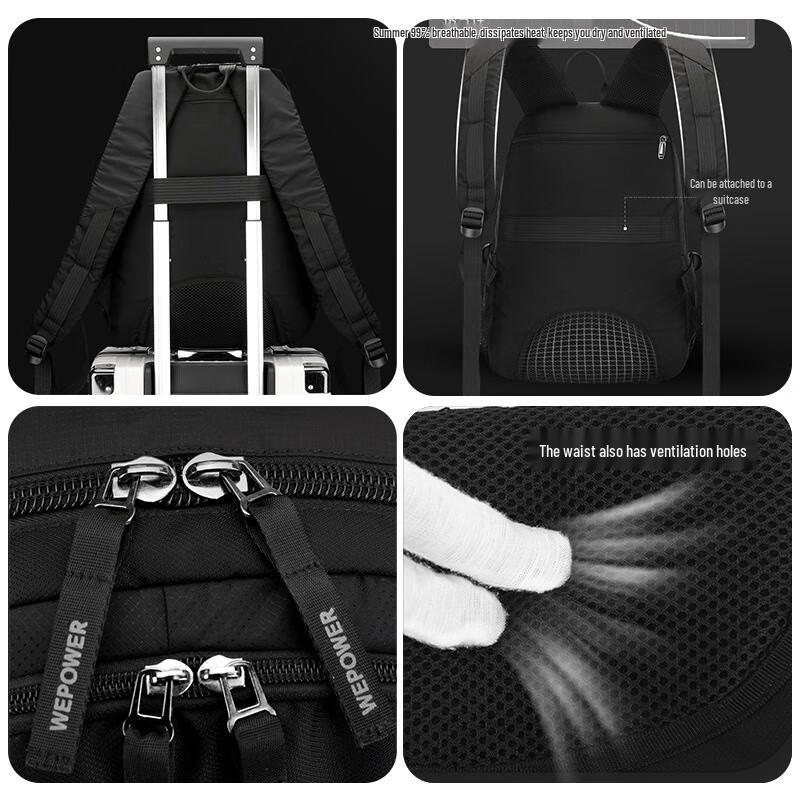 Men's Lightweight Water-Resistant Laptop Backpack