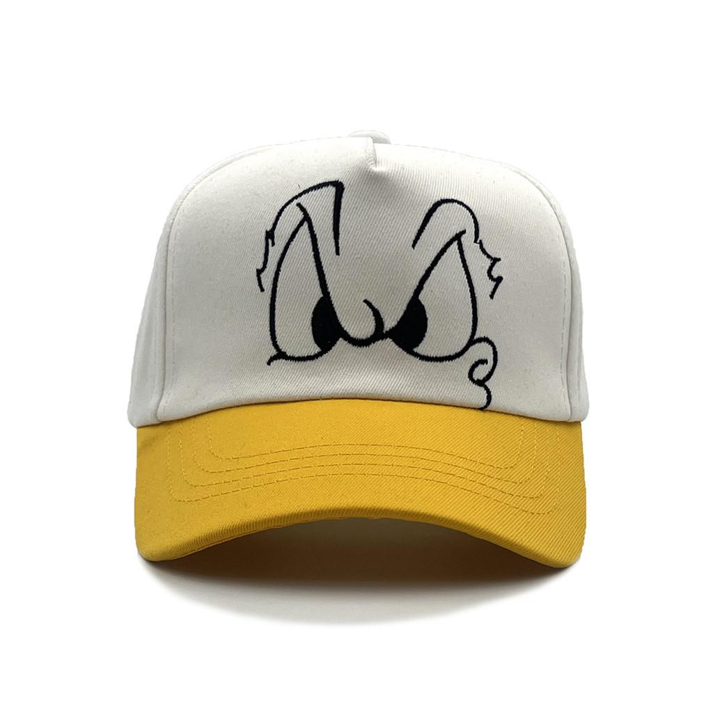 

Mouse Cotton Cartoon Kids Baseball Cap With Short Brim For Play Outdoor слоновая кость