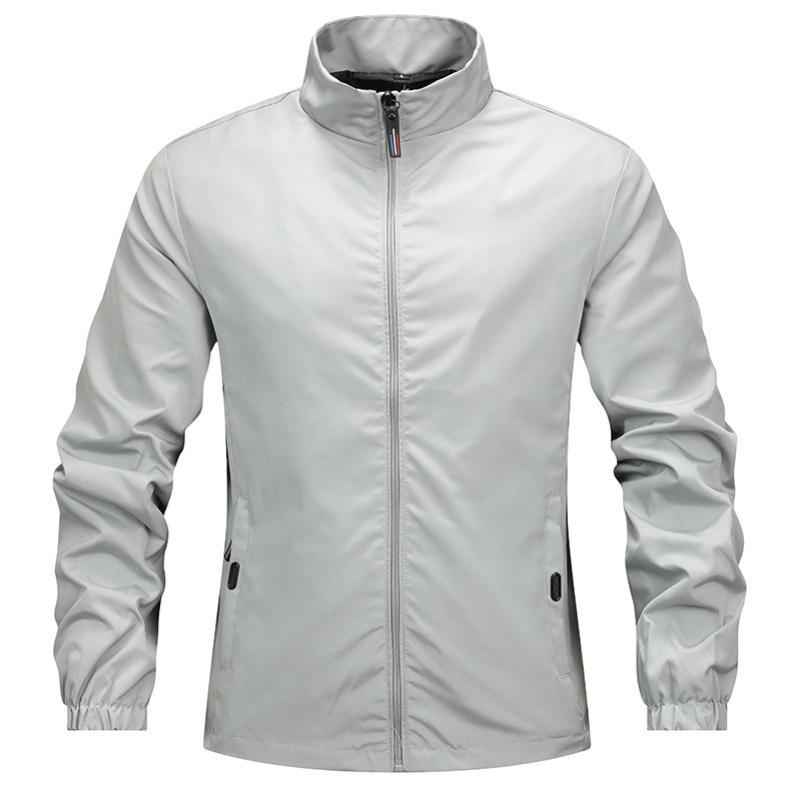 Jacke Herren Windbreaker Frühling und Herbst Technologie Drei-Schutz Jacke Lässig Locker Mit Kapuze Professionell Outdoor Winddichte Jacke
