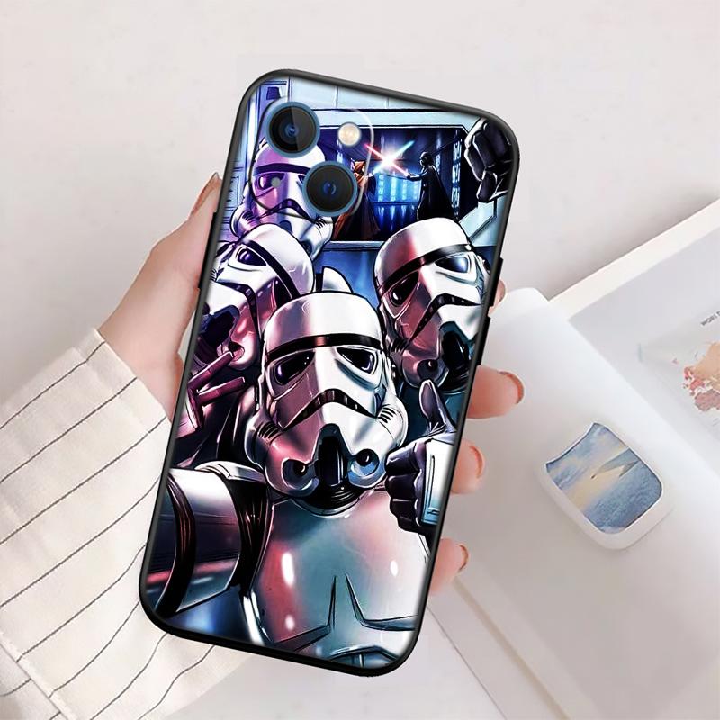 Star Wars Movie New High-End Shell Phone Case for iPhone 16 15 14 13 12 Pro Max Plus Mini