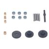 Heavy Duty Steel RC Car Transmission Gear Set with Shaft Motor Gear for Traxxas TRX4M 1/18 RC Car