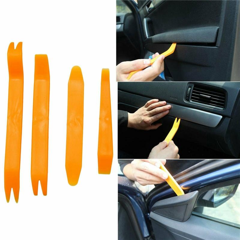5PCS/set Auto Door Clip Panel Trim Removal Tool Kits Navigation Disassembly Seesaw Car Interior Plastic Seesaw Conversion Tool