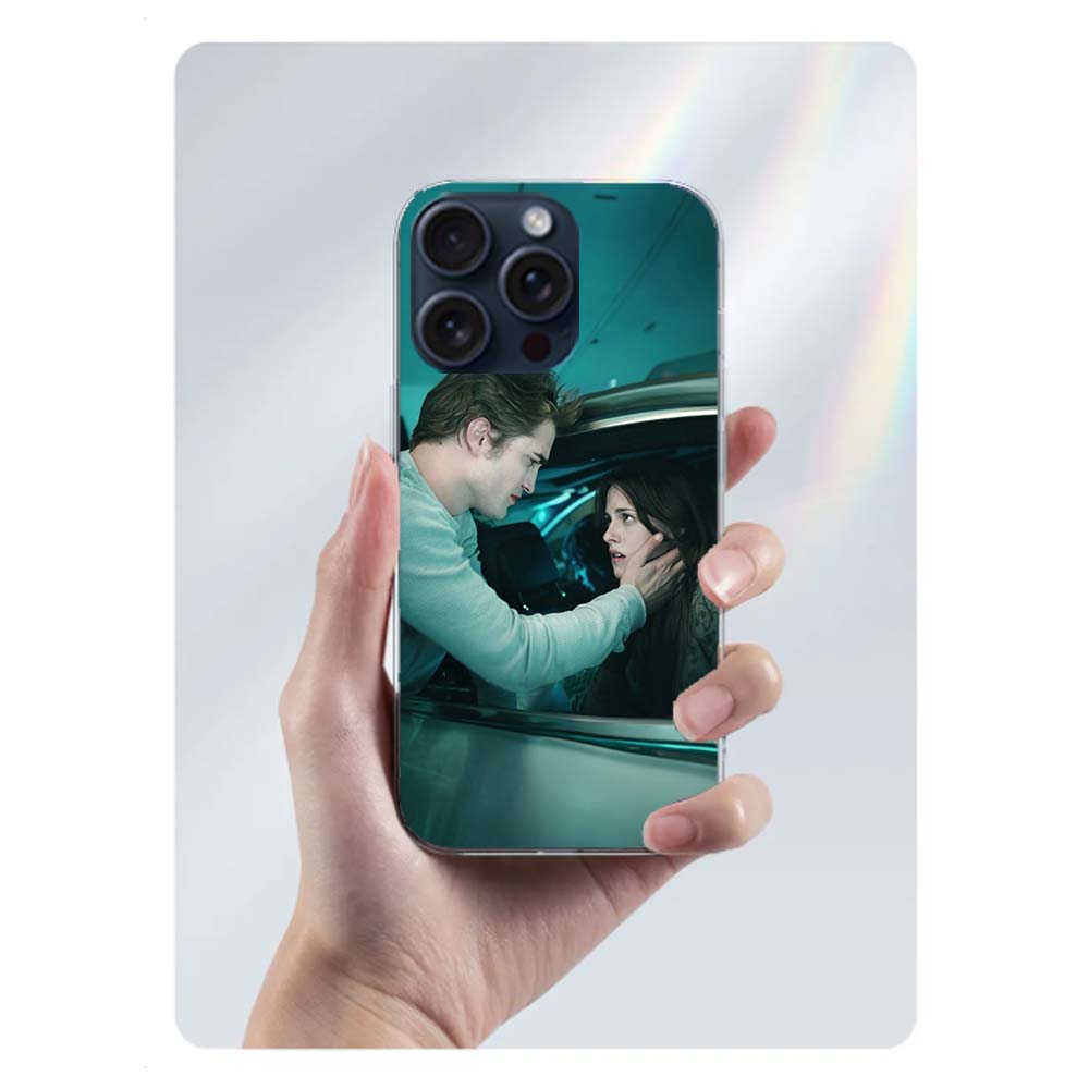 Twilight Saga Transparente Handyhülle Für Iphone 17 Air 16 Pro Max 15 Pro 14 Plus 17E 16E 11 13 12 Mini Hüllen Cases Fundas Handy TPU Kappe