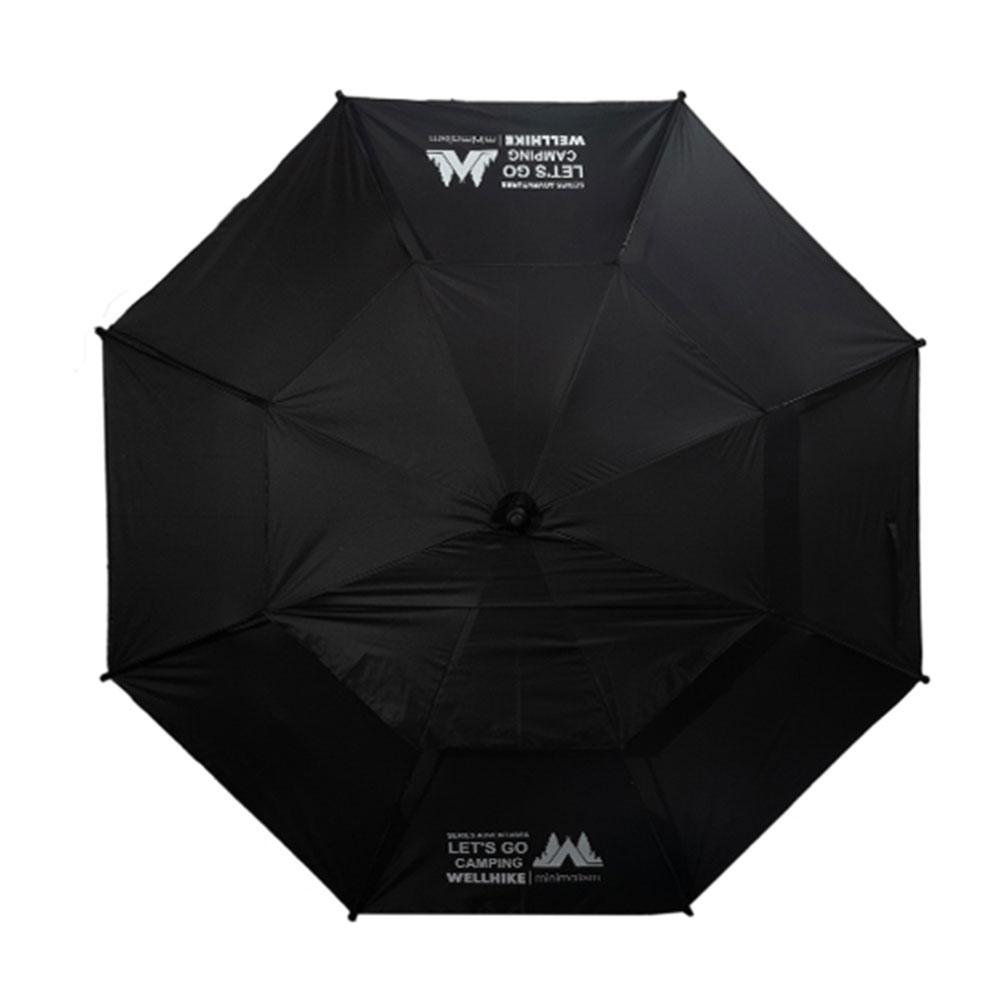 

Рыболовный зонт с регулировкой 360°, уличный зонт от солнца UPF50+ с защитой от УФ-лучей, пляжный зонт, портативный зонт от солнца для пляжа, патио чёрный