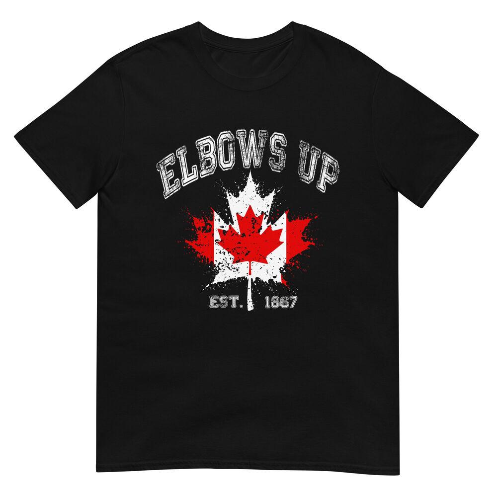 Руки вверх Канада Основана 1867 Гордая канадская Сильная Канада Футболка S
