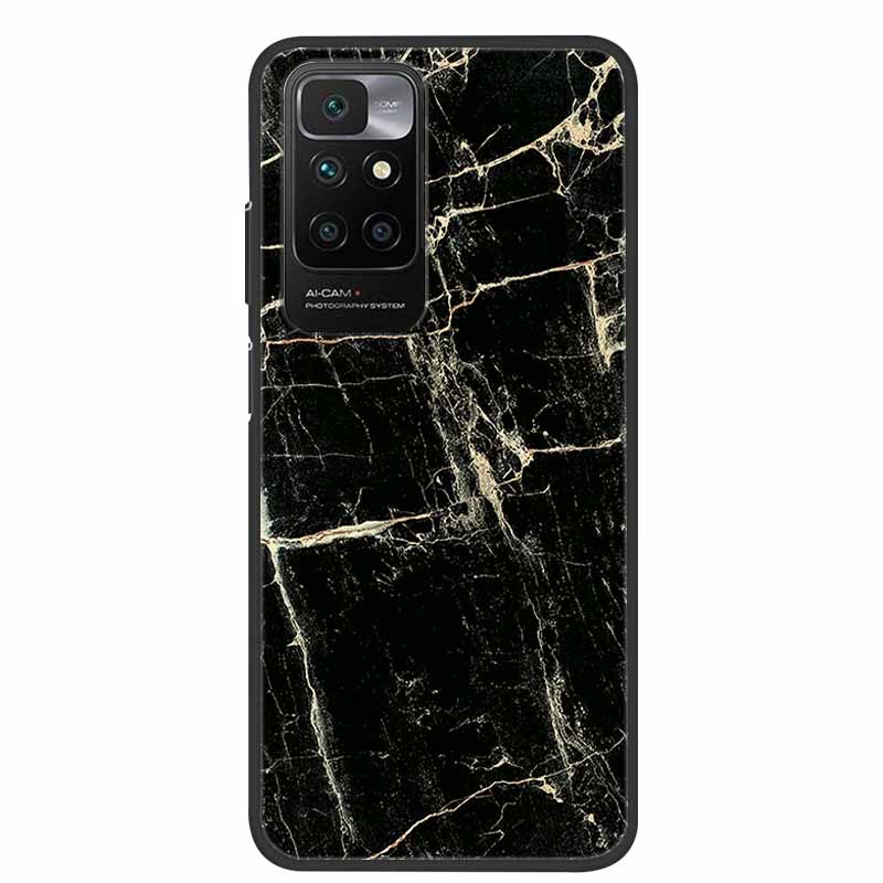 For Xiaomi Redmi 10 Case Marble Soft Silicone Back Case for Xiomi Redmi 10 Phone Cover Redmi10 Prime 2022 Global Coque Funda Bag