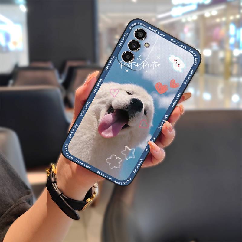 Fashion Design Protective Phone Case For Samsung Galaxy F13/M13 India/SM-E135F/SM-M135FU Graffiti Durable Shockproof TPU