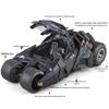 Official 1:18 Dark Knight Batmobile Alloy Model with Sound & Light Toy for Boys