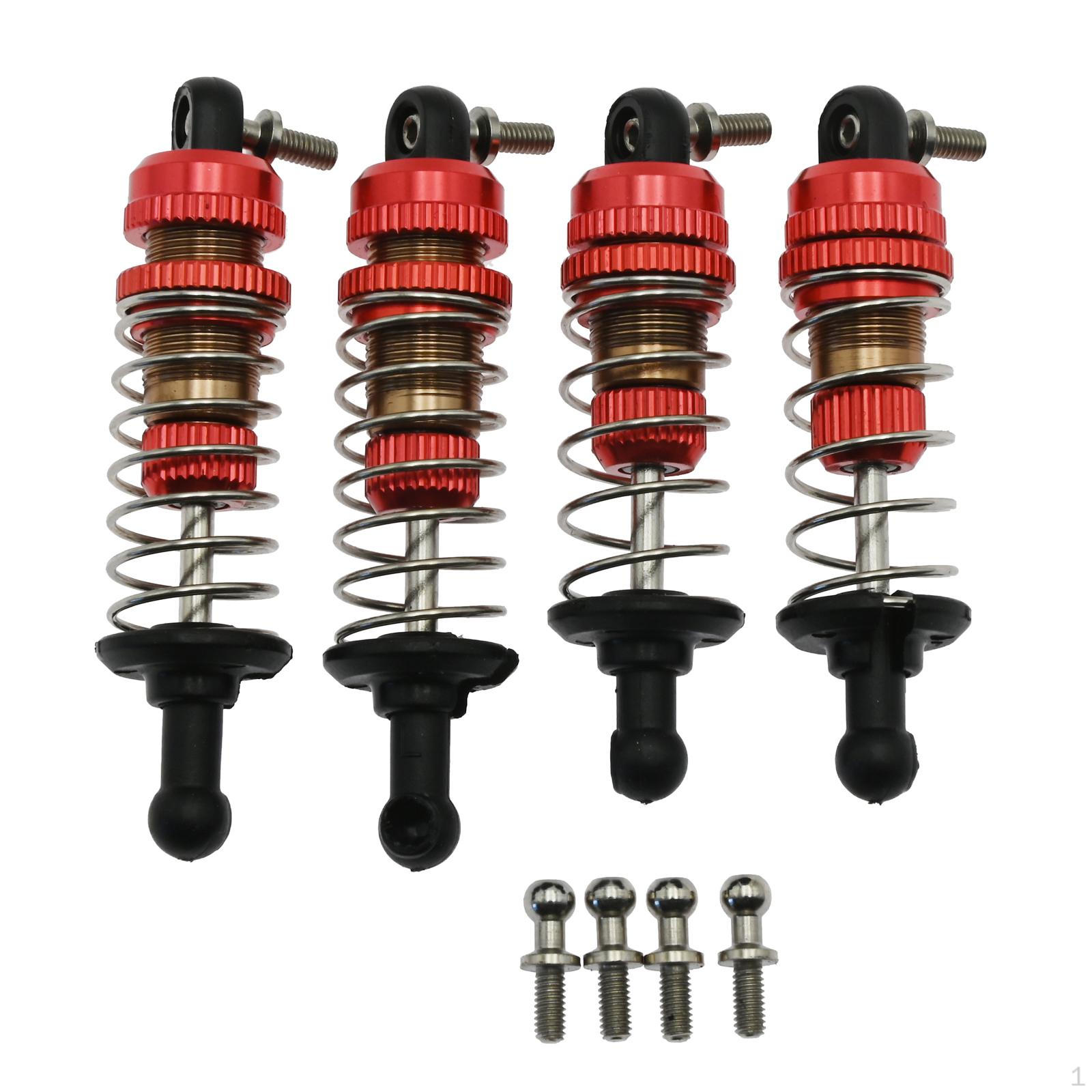 

4Pcs 1/16 RC Shock Absorber for UDI1601 UD1602 UD1603 UD1604 Car