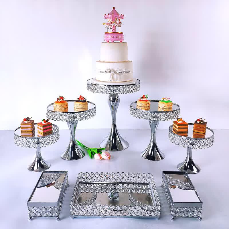 European Style High-Foot Cake Stand Set