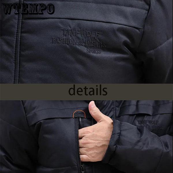 Winter Men's Padded Jacket Middle-aged and Elderly Men's Father's Clothing Thick Fat Jacket Men's Loose Plus Size Cotton Coat