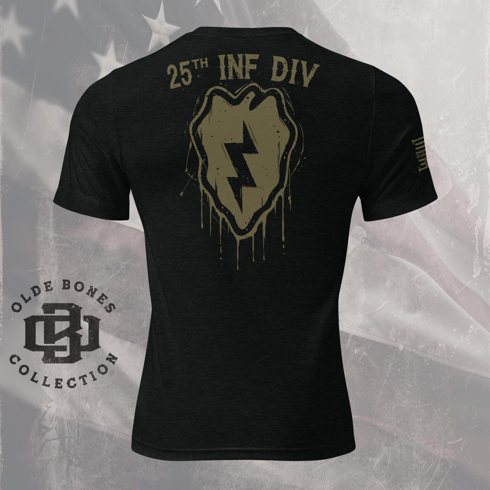 Army 25th Infantry Division, Army T-Shirt, Military Shirt M