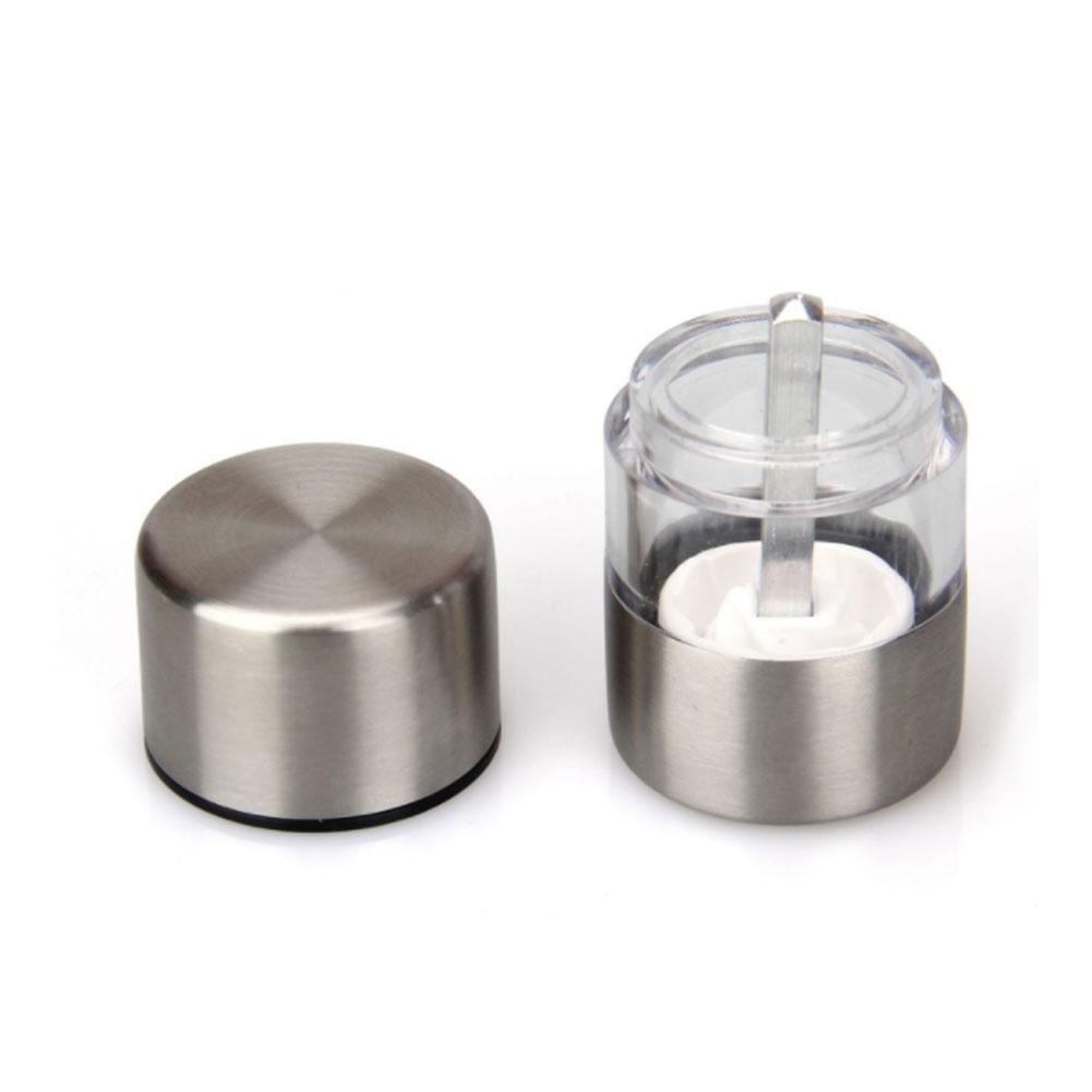Portable Salt Pepper Grinder Stainless Steel Portable Mini Mill Grinder For Herb Pepper Spice Rose Salt Kitchen Tool