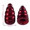 Tire Valve Stem Caps Aluminum Tire Valve Caps Set Universal Stem Covers for Car Trucks Motorbikes SUVs & Bikes 4-Piece