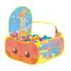 120cm Zeshoekige Kinder Ballenbak met Basketbalring Draagbaar Opvouwbaar Kinder Speelhek Speeltuin Gym Speelmat Baby Sport Educatie