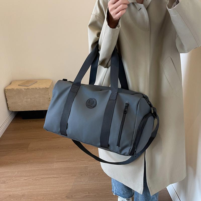 New short-distance travel bag, men's and women's portable large-capacity multi-functional sports yoga bag, independent shoe compartment, luggage bag.