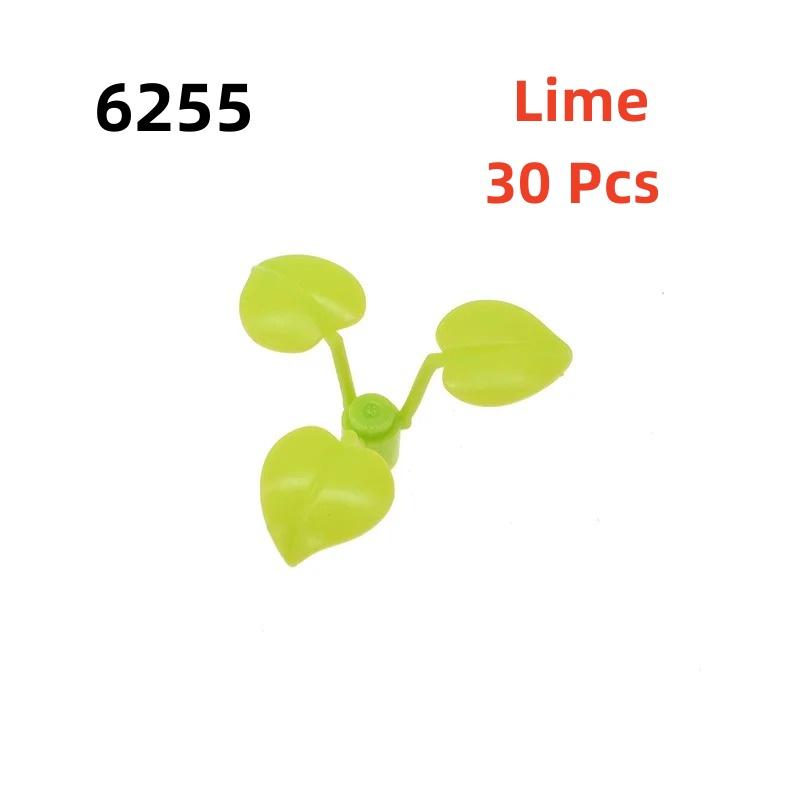 Buildings Blocks Plants Tree Leaf Flower 32606 6064 2417 2423 3741 2435 33291 6255 DIY Compatible Parts Grass Bush Military City