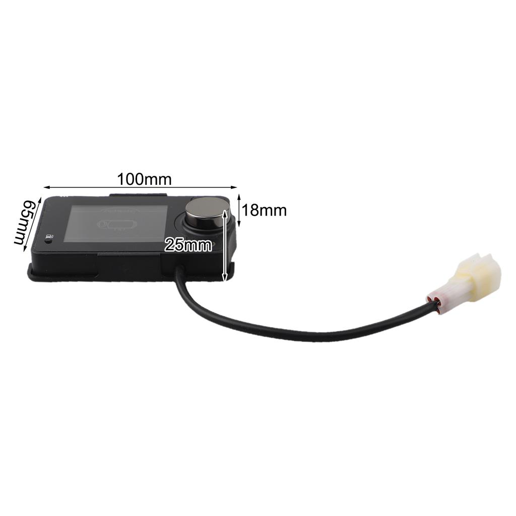 Sleek Design LCD Switch for Efficient Operation of Diesel Parking Heaters