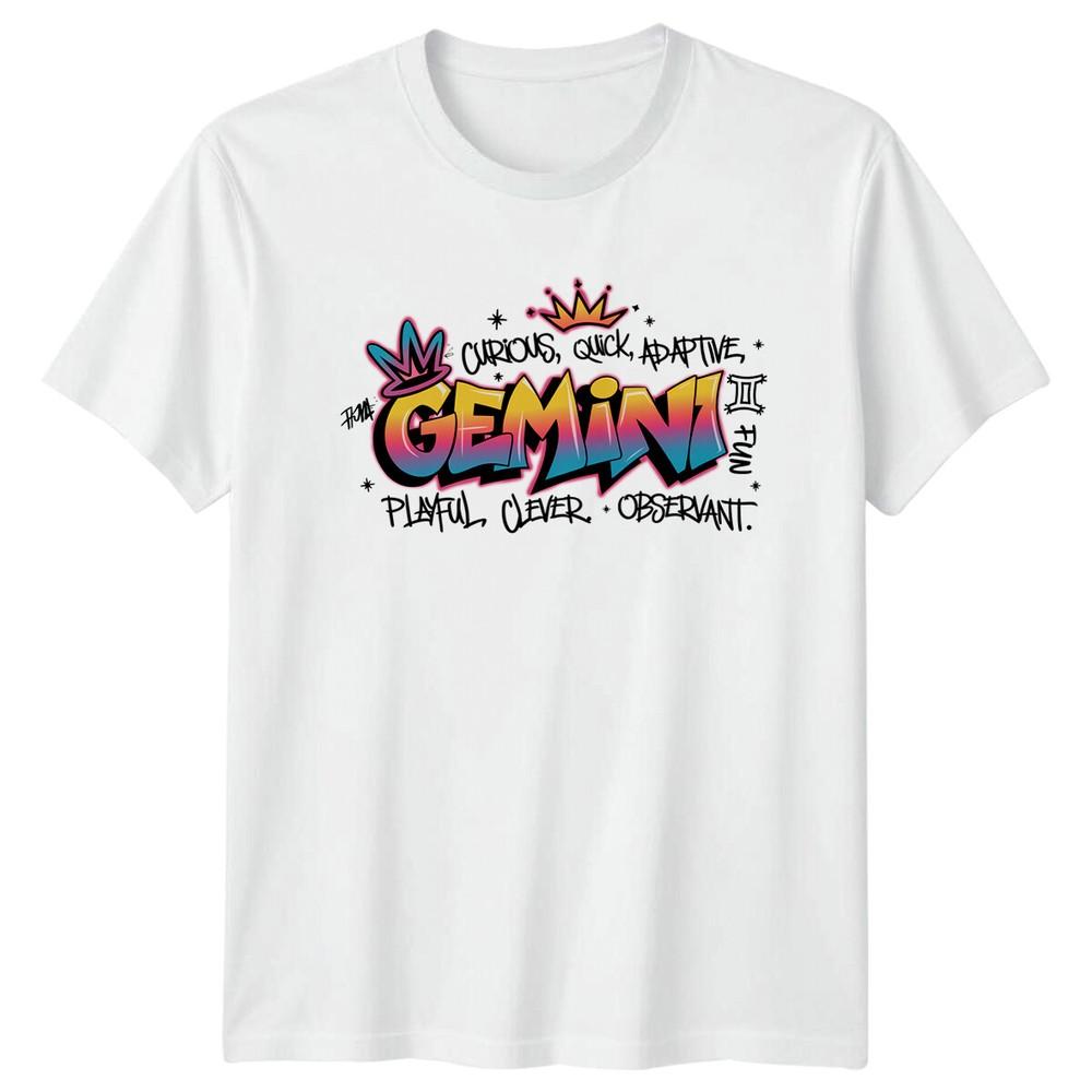 Gemini Zodiac Astrology Unisex Unisex T Shirt Curious Quick Adaptive Fun