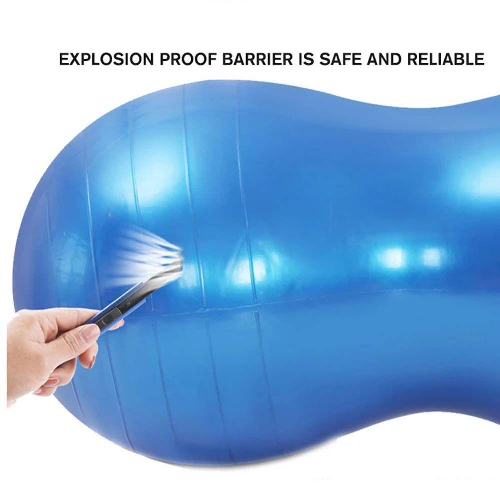 Thickened Peanut Ball Anti-Burst Yoga Fitness Ball Balance Sports Pilates Yoga Ball  Adult Fitness