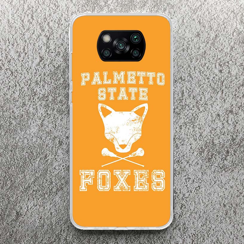 Andreil All For The Game Palmetto State Foxes Print Soft Case for Xiaomi Poco X7 X6 X5 X4 X3 Nfc Phone Shell F7 Ultra F6 F5 Pro