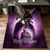 Hogwarts Design Area Rug Personalized Name- Non-Slip, Soft & Cozy Floor Mat for Living Room, Office - Indoor/Outdoor Carpet