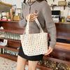 Stylish White Tote Bag For Women With Large Capacity Perfect For Casual Shopping And Commuting