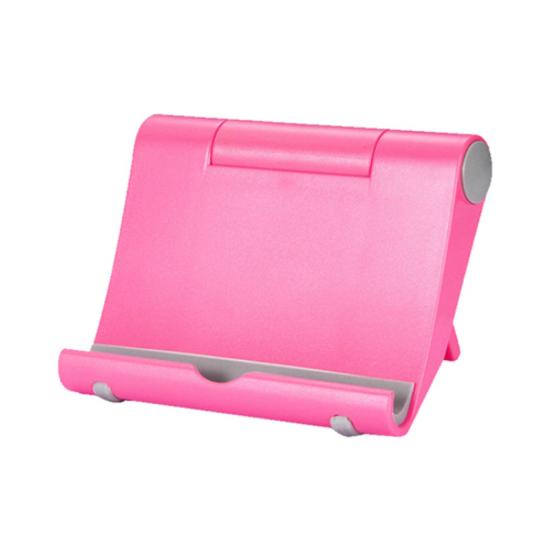 

Универсальная складная настольная подставка с возможностью поворота на 270 градусов для iPad iPhone розовый