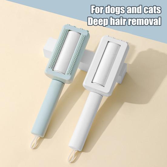 Nástroj na odstraňování chlupů domácích zvířat Váleček na prach Kartáč Nástroj pro péči o srst Kočky a psi Opakovaně použitelný lepivý váleček na odstraňování chlupů pro prádlo Koberec Nábytek Pohovka Postel