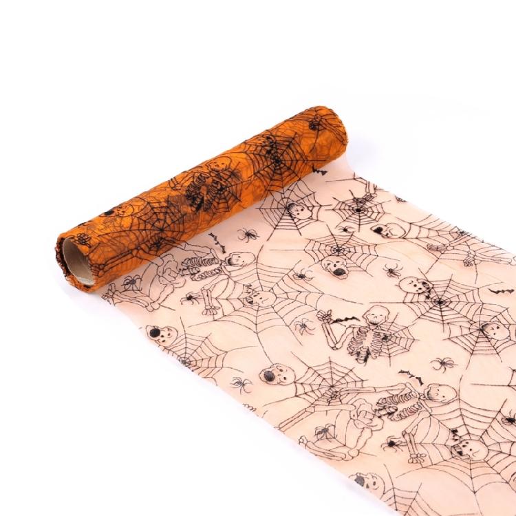 1 Roll Halloween Dining Mats Set Halloween Pattern Table Decors Dish Protective Mats Suitable for Halloween Meals