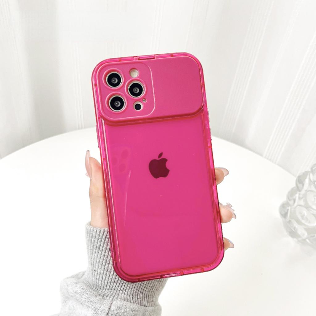 Fold Camera Flip Mirror Stand Holder Transparent Phone Case For Phone 17 Pro 16 15 14 Plus 11 Pro Max 13 12 XS X XR Cover