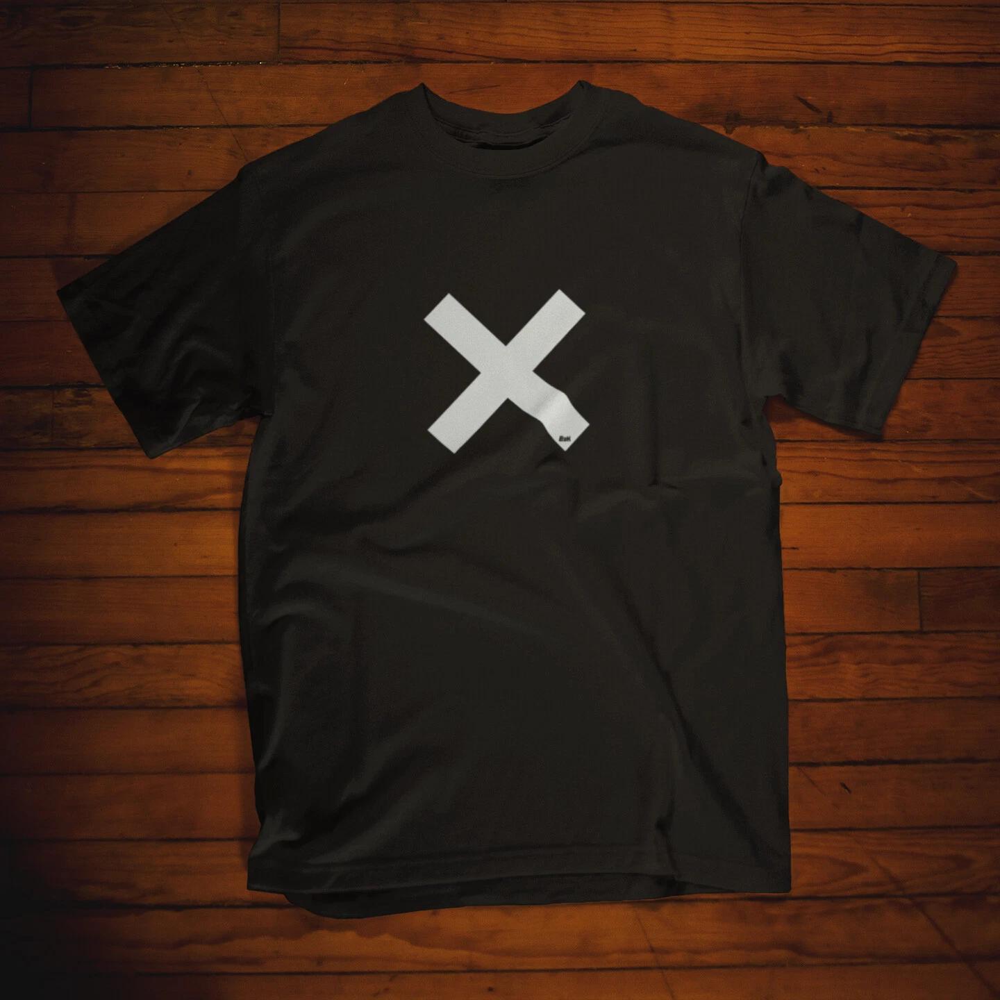 E2K Big letter X Unisex T-Shirt rock and roll band rocker heavy metal punk rock M