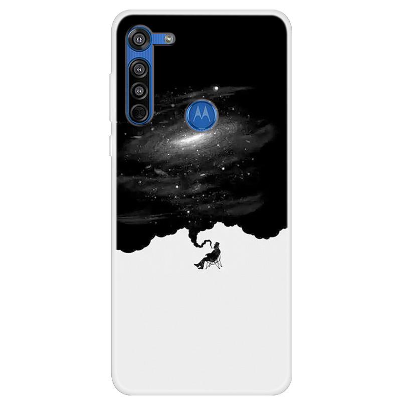 Moto G8 Power Kılıfı Yumuşak Silikon Arka Kılıf Motorola Moto G8 Plus Telefon Kılıfı İçin Moto G8 Power Lite G 8 G8+ Sevimli Kapaklar
