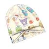 Sanrio Knit Hat for Adults - Beige with Iconic Sanrio, Culture Accessory Suitable for Weekend Outfits, Daily Wear & Themed Events