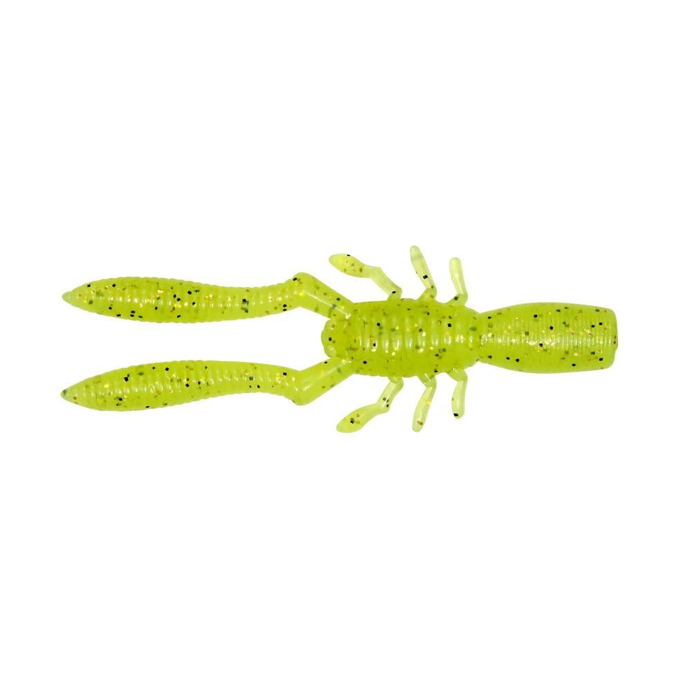 Megabass BOTTLE SHRIMP SW (2.4inch) Clear Chart/Gold Flake 2.4inch