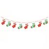 Christmas Hotel School Party Decoration Holiday Theme Party Arrangement Alphabet Banner Banner Customization