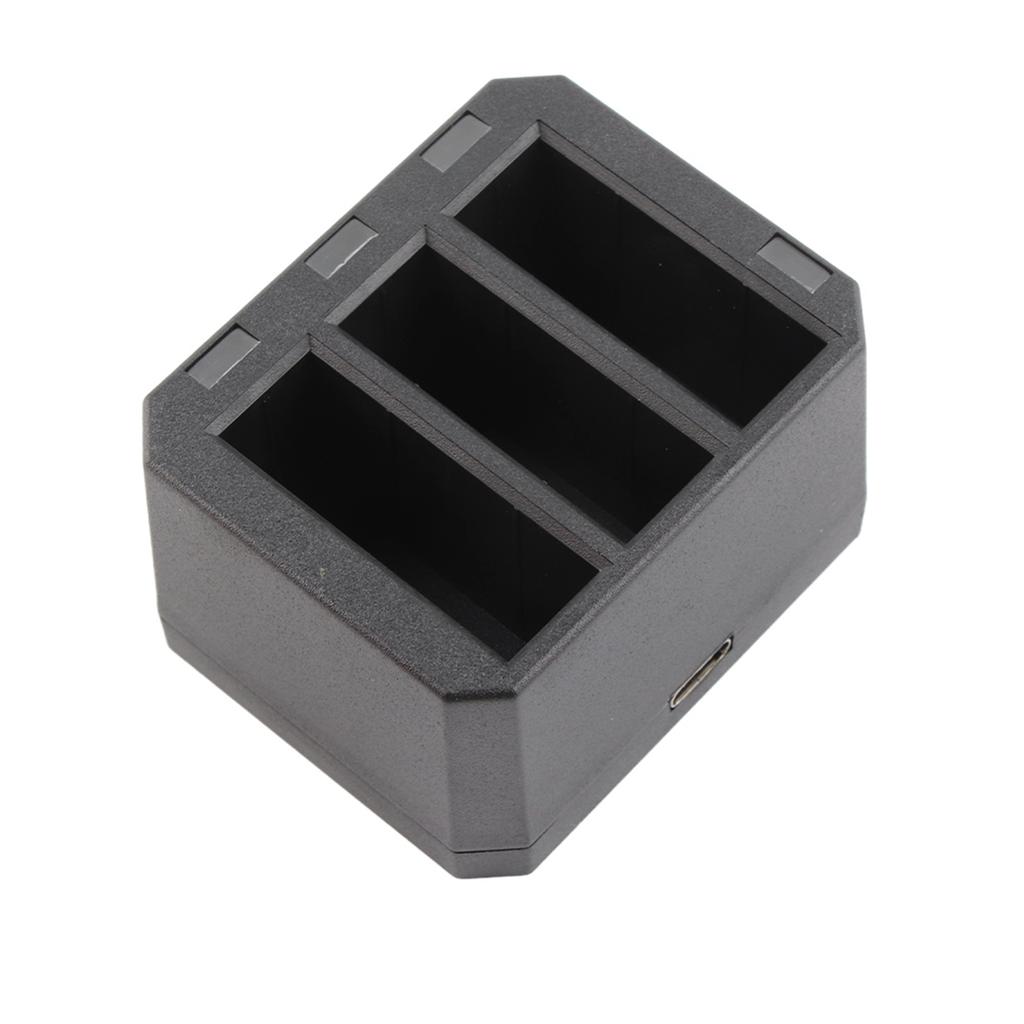 3 Slot Battery Holder Carry Fast Charging MultiFunction Charger Case Fit for OSMO ACTION