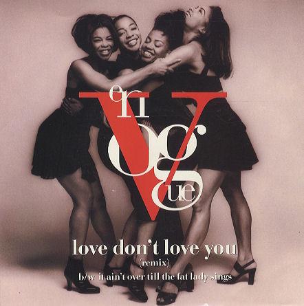 7inch Record EN VOGUE - Love Don't Love You A8424 EastWest 1993 UK Rap & Hip-Hop/R&B Used