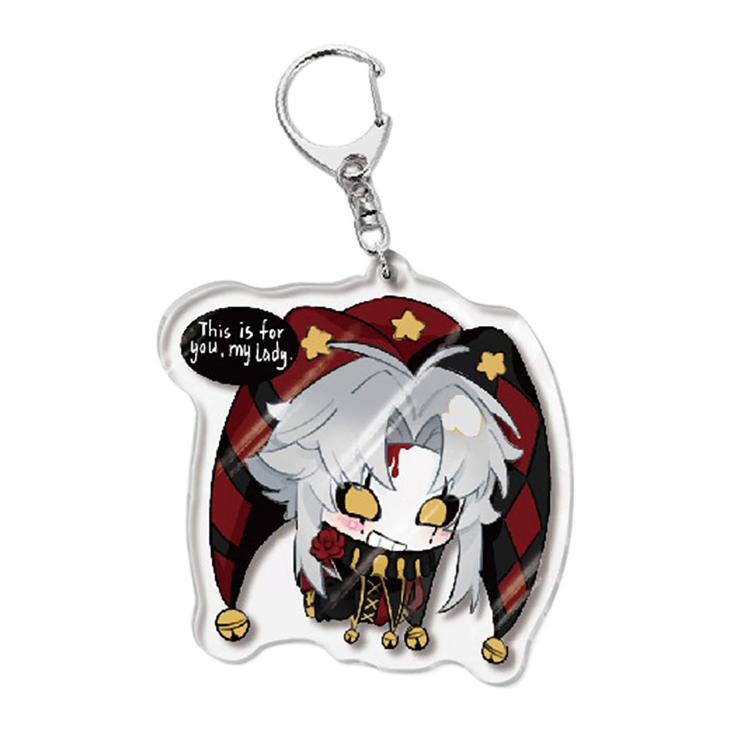 Chaveiro de Acrílico HD Anime Anime Freak Pingente Decorativo para Bolsa