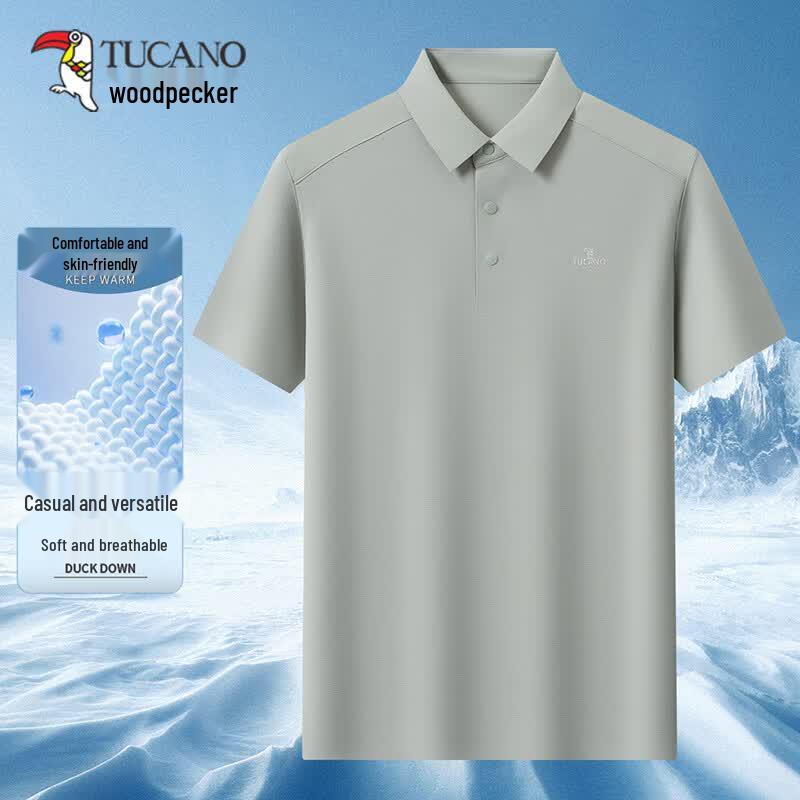 TUCANO Men s Ice Silk Quick-Dry Polo Shirt XL