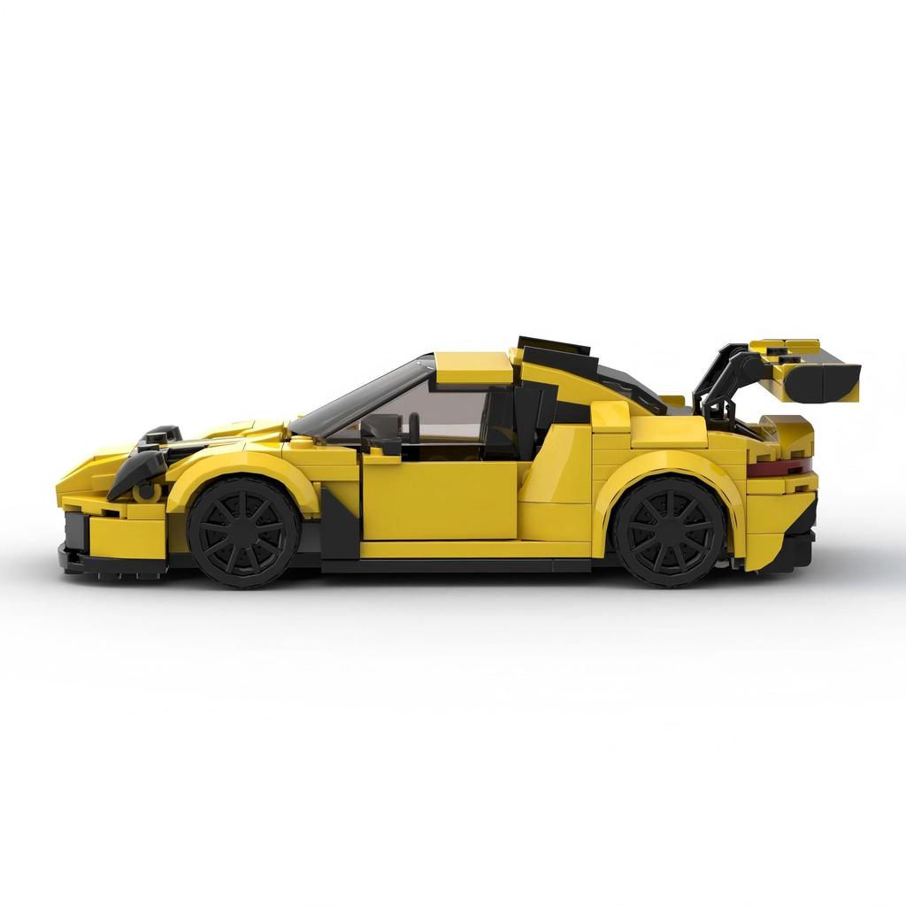 M-230373 Ultimate Porsche 911 Gt3 Rs Model Series Compatible With Lego Mosaic Building Block