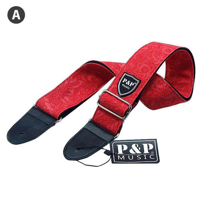 Regulowany Pasek do Gitary Poszerzany Pogrubiony Paski do Gitary Elektrycznej Basowej