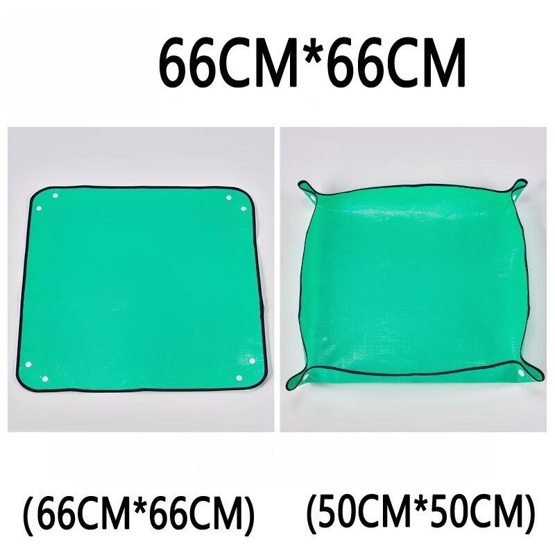 Waterproof Gardening Repotting Mat, PE Foldable Indoor Plant Potting Tray for Succulent & Flower Transplanting Pot