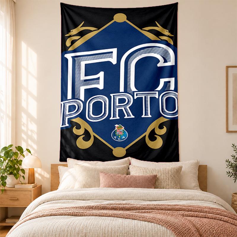 FC Porto Tapestry Highquality for Decorating Living Room Bedroom Dorm Walls Ideal As Bedroom Wallart Orholiday Gift