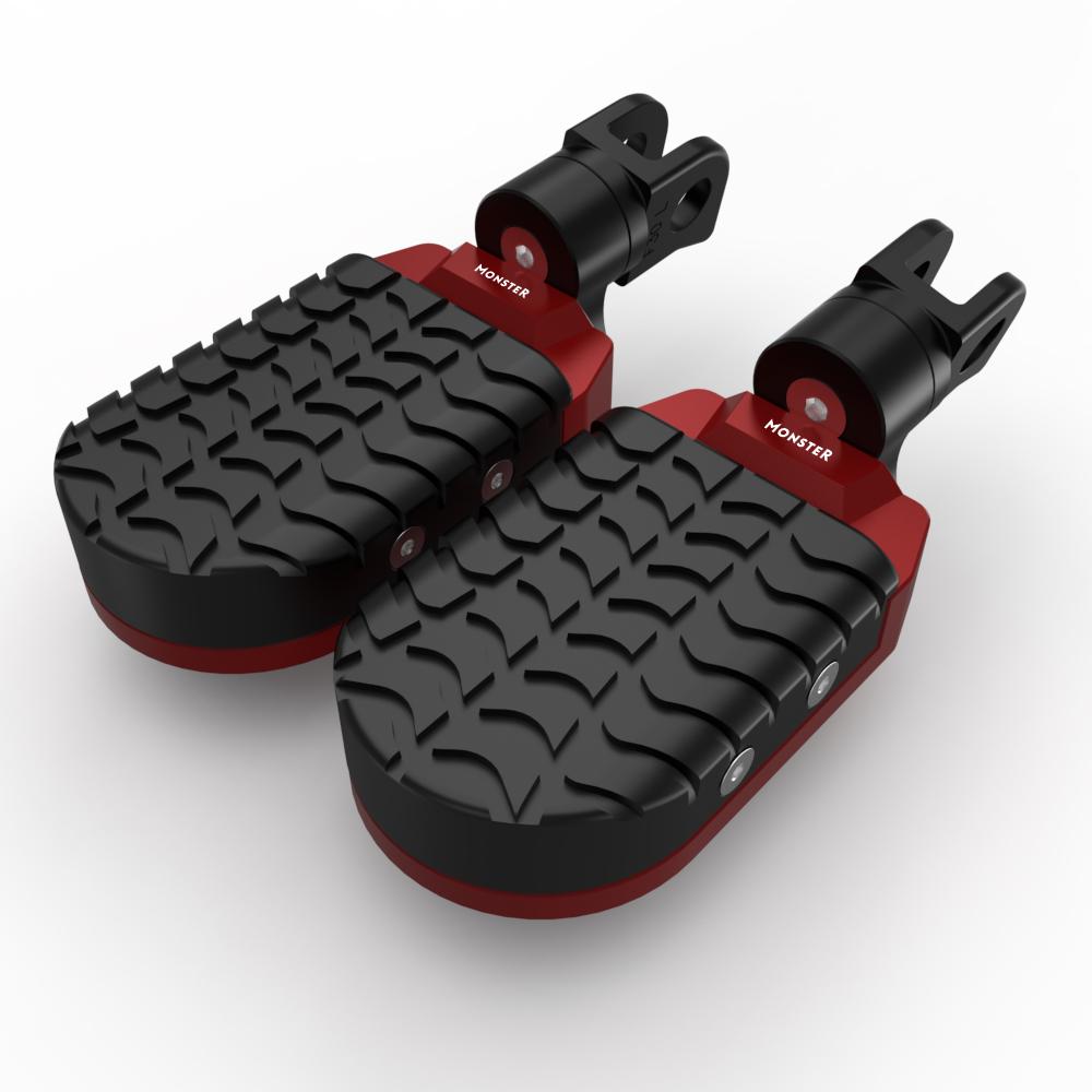 Motorcycle Adjustable Front Footpegs Footrest For Ducati Monster 620 2006-2007 696 2008-2014 796 797 1100 Multistrada 1100/S