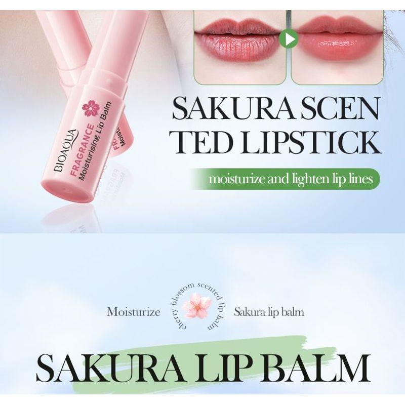BIOAQUA - Sakura Fragrance Moisturising Lip Balm